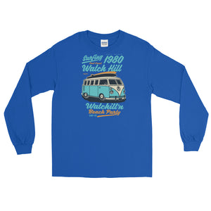 Watchill'n 'Beach Party' - Long-Sleeve T-Shirt (Turquoise) - Watchill'n