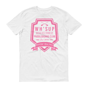 Watchill'n 'Paddle Board Club #2' - Short-Sleeve Unisex T-Shirt (Pink) - Watchill'n