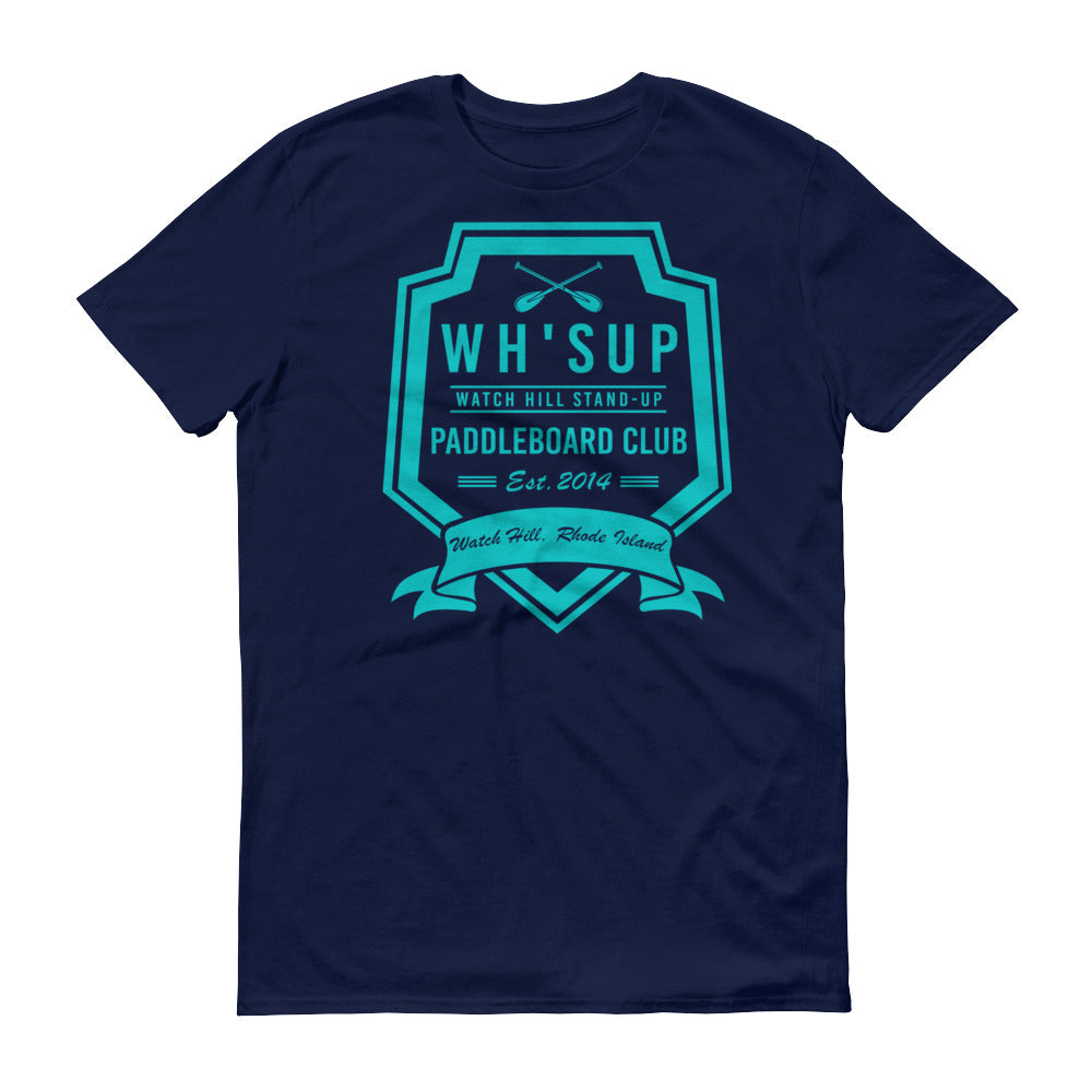 Watchill'n 'Paddle Board Club #2' - Short-Sleeve Unisex T-Shirt (Turquoise) - Watchill'n