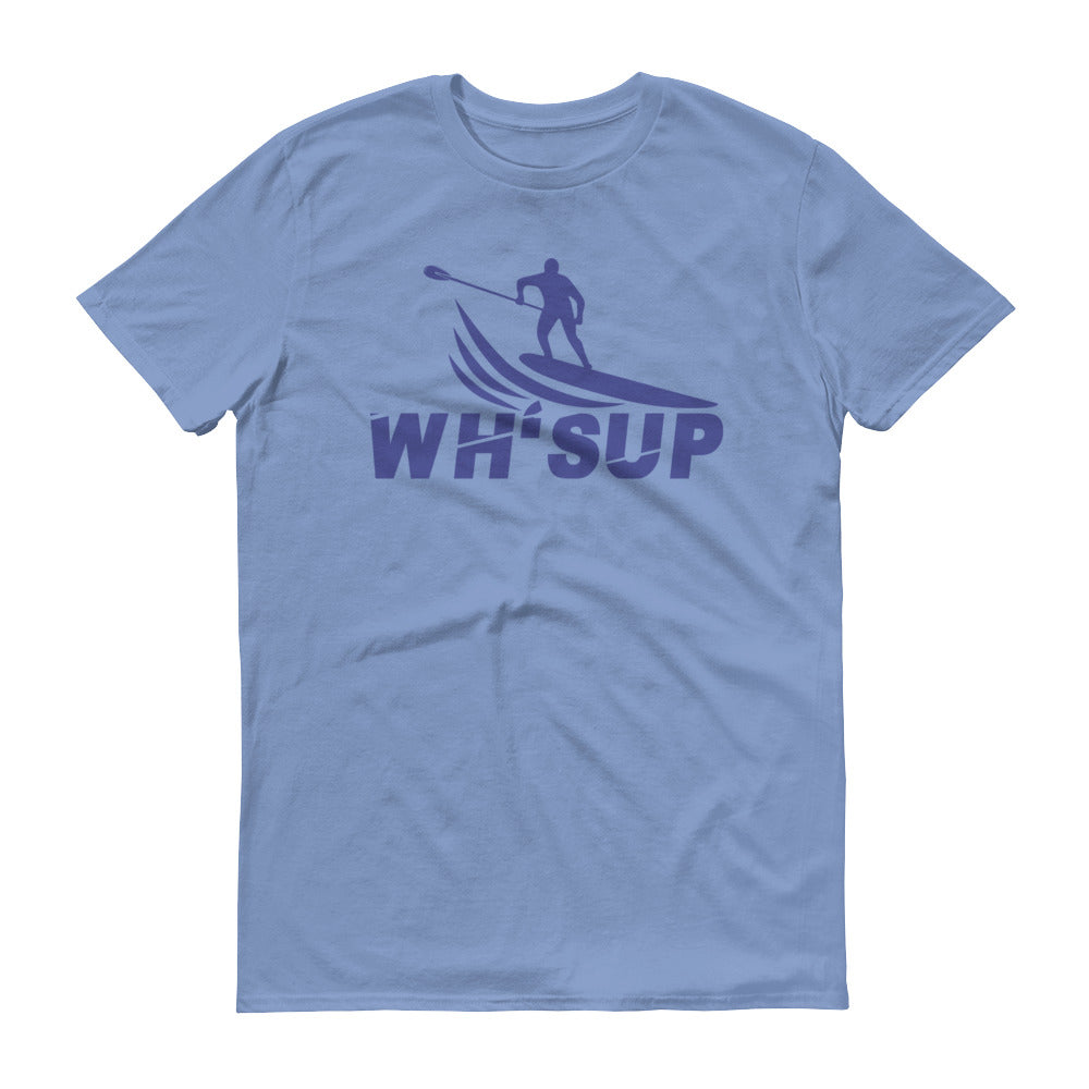 Watchill'n 'WH-SUP Paddle Boarding' - Short-Sleeve Unisex T-Shirt (Navy) - Watchill'n