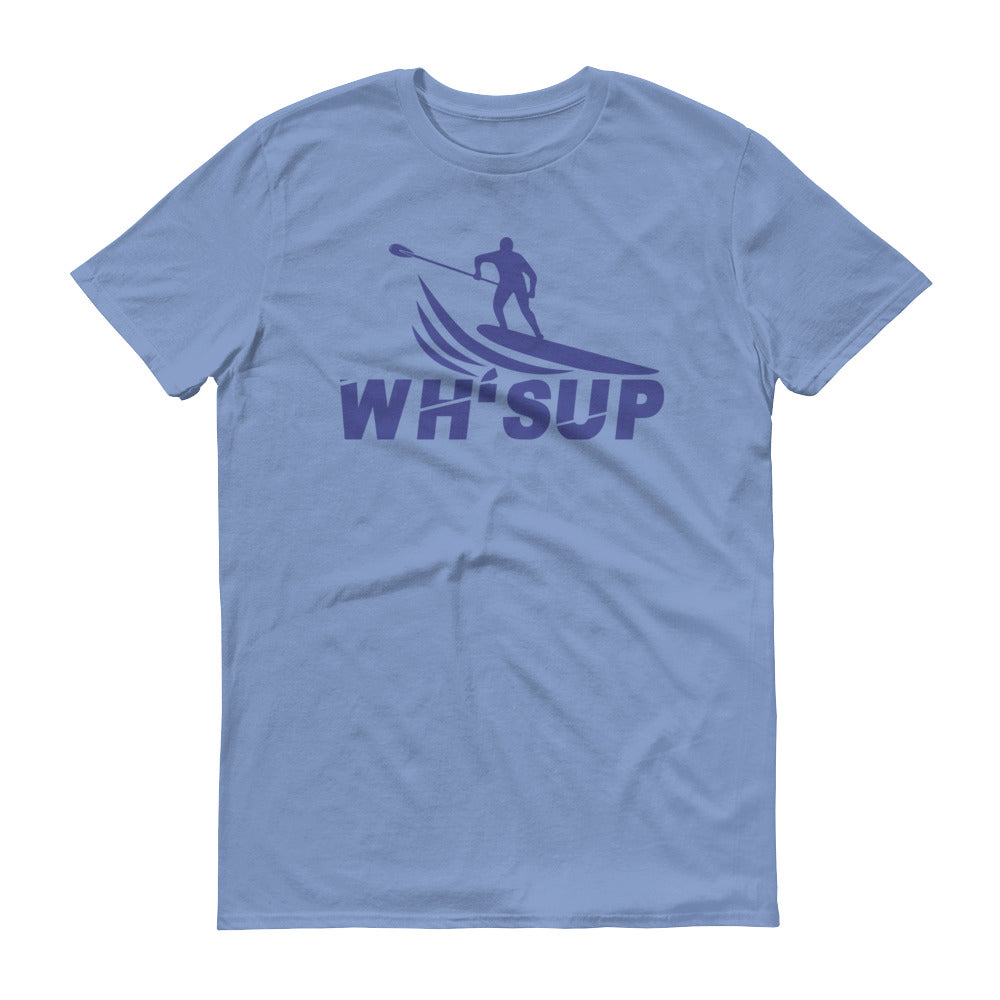 Watchill'n 'WH-SUP Paddle Boarding' - Short-Sleeve Unisex T-Shirt (Navy) - Watchill'n