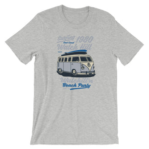 Watchill'n 'Beach Party' - Short-Sleeve Unisex T-Shirt (Lavender) - Watchill'n