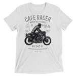 Watchill’n ‘Cafe Racer’ Unisex Short sleeve t-shirt (Grey/Black) - Watchill'n