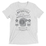 Watchill’n ‘Full Speed’ Unisex Short sleeve t-shirt (Grey) - Watchill'n