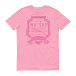 Watchill'n 'Paddle Board Club #2' - Short-Sleeve Unisex T-Shirt (Pink) - Watchill'n