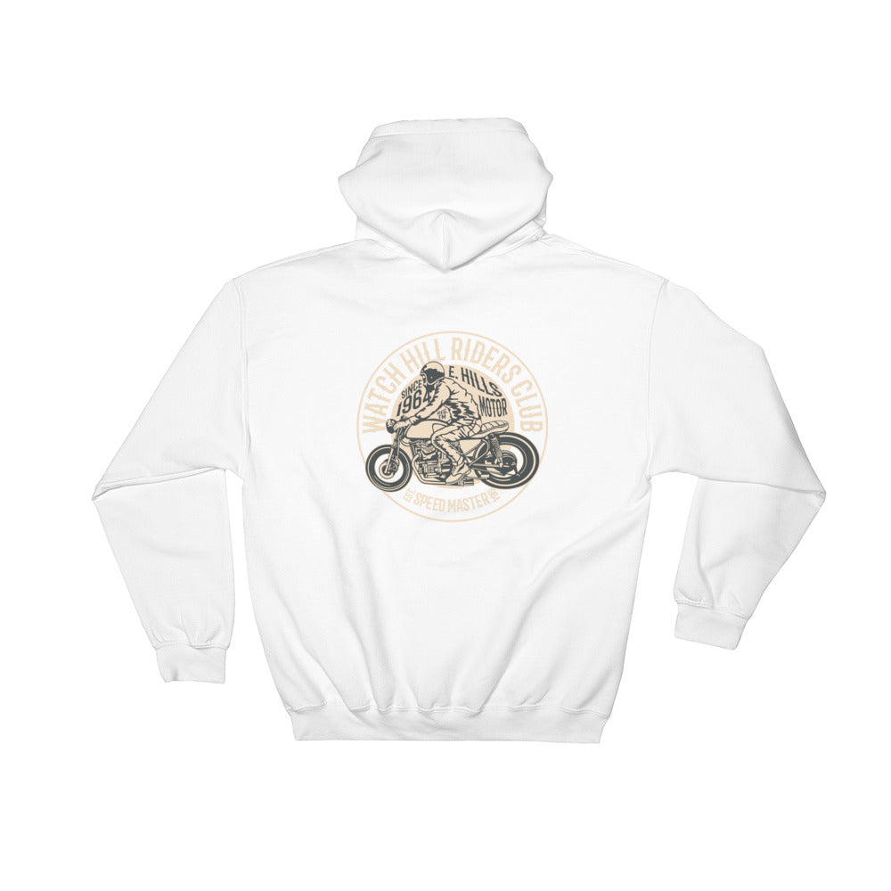 Watchill'n 'Riders Club' - Hooded Sweatshirt (Tan) - Watchill'n