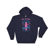 Load image into Gallery viewer, Watchill&#39;n &#39;Ride the Swell&#39; - Hoodie (Blue/Pink) - Watchill&#39;n
