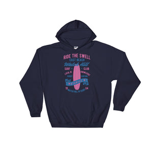 Watchill'n 'Ride the Swell' - Hoodie (Blue/Pink) - Watchill'n