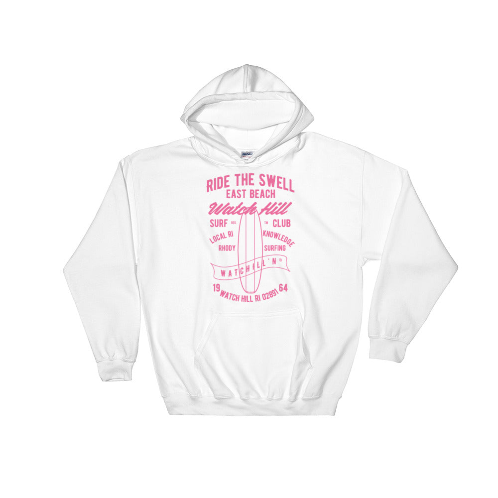 Watchill'n 'Ride the Swell' - Hoodie (Pink) - Watchill'n