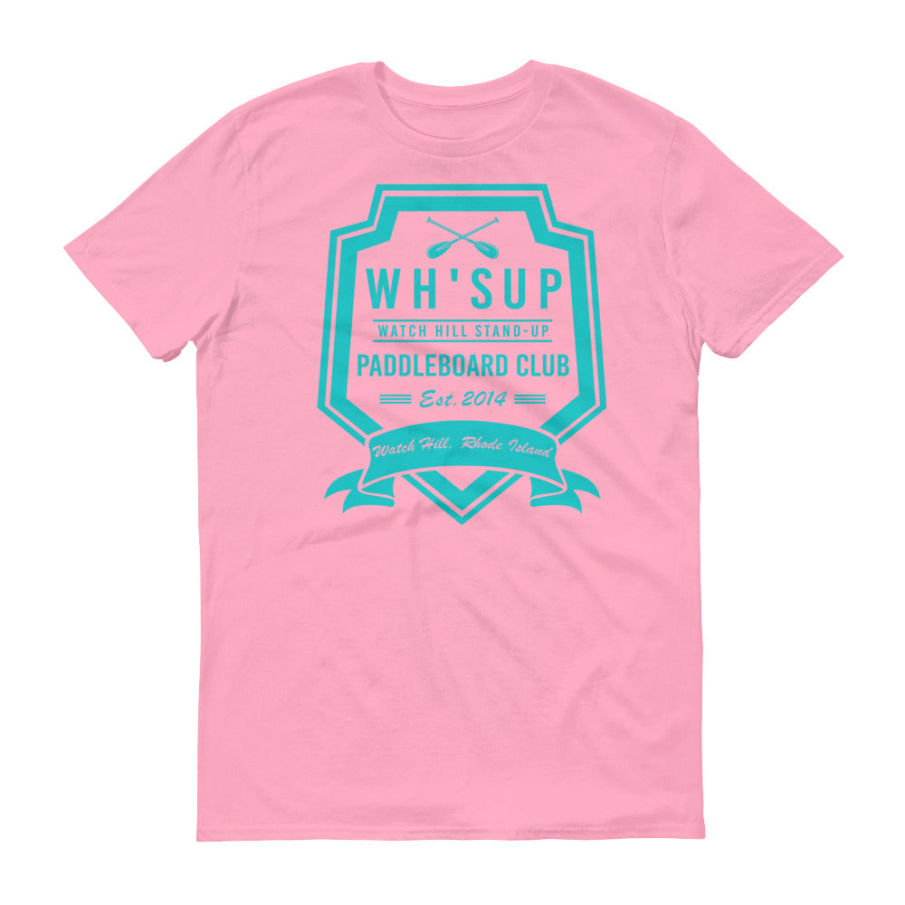 Watchill'n 'Paddle Board Club #2' - Short-Sleeve Unisex T-Shirt (Turquoise) - Watchill'n