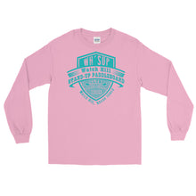 Load image into Gallery viewer, Watchill&#39;n &#39;Paddle Board Club&#39; - Long-Sleeve T-Shirt (Turquoise) - Watchill&#39;n
