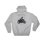 Watchill'n 'Cafe Racer' - Hooded Sweatshirt (Grey) - Watchill'n