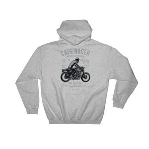Watchill'n 'Cafe Racer' - Hooded Sweatshirt (Grey) - Watchill'n