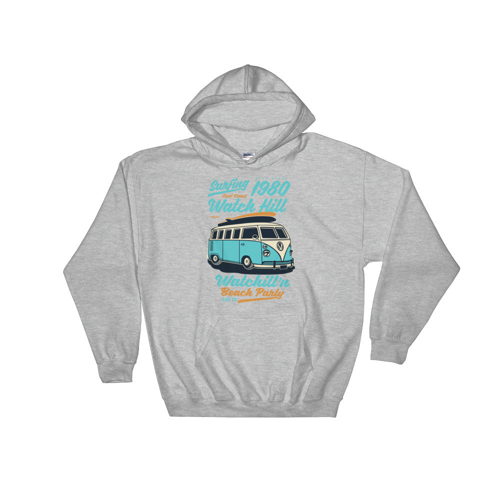 Watchill'n 'Beach Party' - Hoodie (Turquoise) - Watchill'n