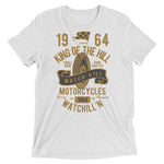 Watchill’n ‘King of the Hill’ Unisex Short sleeve t-shirt (Gold/Black) - Watchill'n