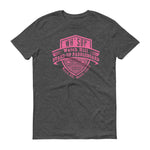 Watchill'n 'Paddle Board Club' - Short-Sleeve Unisex T-Shirt (Pink) - Watchill'n