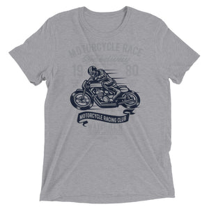 Watchill’n ‘Speedway’ Unisex Short sleeve t-shirt (Grey) - Watchill'n