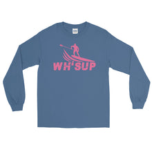 Load image into Gallery viewer, Watchill&#39;n &#39;WH-SUP Paddle Boarding&#39; - Long-Sleeve T-Shirt (Pink) - Watchill&#39;n