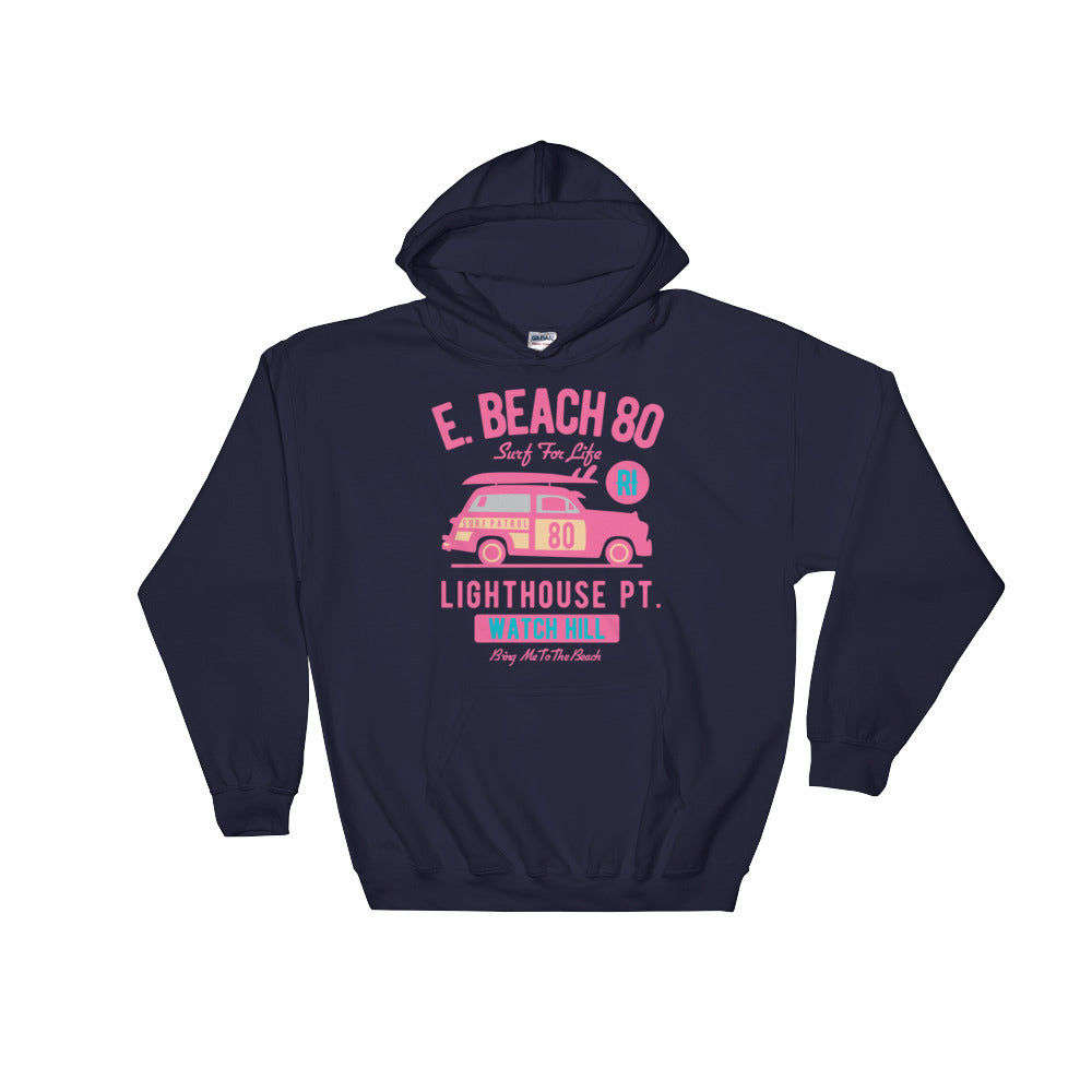 Watchill'n 'Beach Buggy' - Hoodie (Pink) - Watchill'n