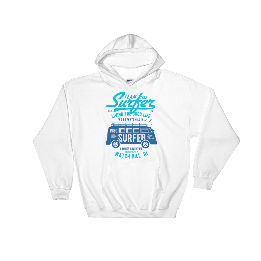 Watchill'n 'Team Surfer' - Hoodie (Blue) - Watchill'n