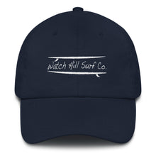Load image into Gallery viewer, Watch Hill Surf Co. &#39;Parallel Boards&#39; Hat (White) - Watch Hill RI t-shirts with vintage surfing and motorcycle designs.