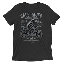 Load image into Gallery viewer, Watchill’n ‘Cafe Racer’ Unisex Short sleeve t-shirt (Grey/Black) - Watchill&#39;n