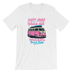 Watchill'n 'Beach Party' - Short-Sleeve Unisex T-Shirt (Pink) - Watchill'n