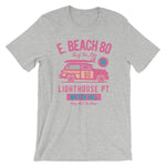 Watchill'n 'Beach Buggy' - Short-Sleeve Unisex T-Shirt (Pink/Turquoise) - Watchill'n