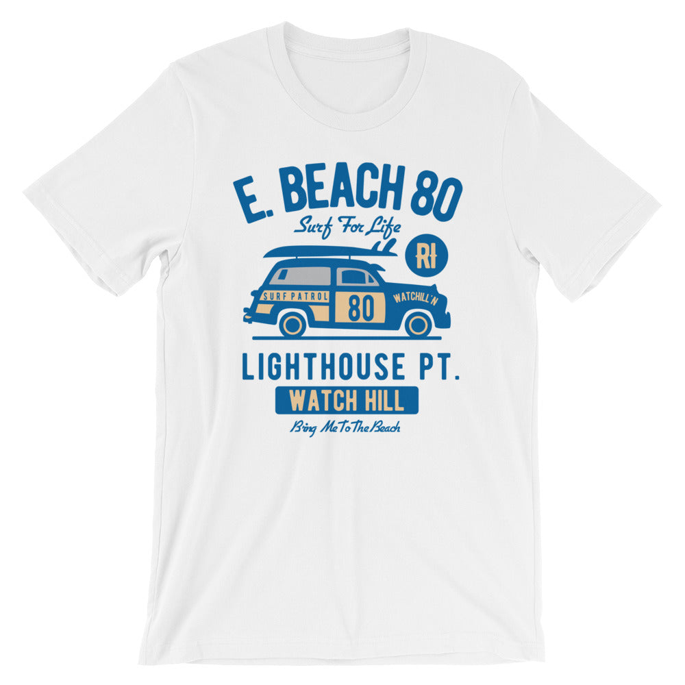 Watchill'n 'Beach Buggy' - Short-Sleeve Unisex T-Shirt (Navy) - Watchill'n