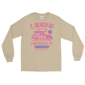 Watchill'n 'Beach Buggy' - Long-Sleeve T-Shirt (Pink) - Watchill'n