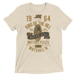 Watchill’n ‘King of the Hill’ Unisex Short sleeve t-shirt (Gold/Black) - Watchill'n