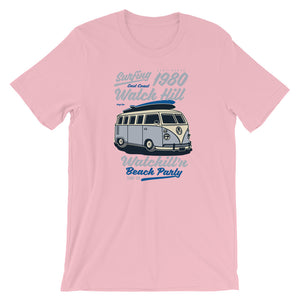 Watchill'n 'Beach Party' - Short-Sleeve Unisex T-Shirt (Lavender) - Watchill'n