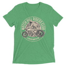 Load image into Gallery viewer, Watchill’n ‘Riders Club’ Unisex Short sleeve t-shirt (Tan) - Watchill&#39;n
