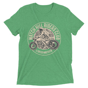 Watchill’n ‘Riders Club’ Unisex Short sleeve t-shirt (Tan) - Watchill'n