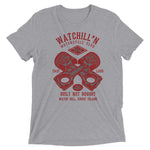Watchill’n ‘Built Not Bought’ Unisex Short sleeve t-shirt (Red) - Watchill'n