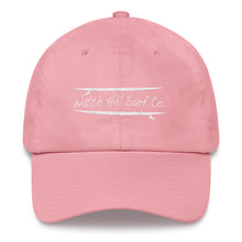Load image into Gallery viewer, Watch Hill Surf Co. &#39;Parallel Boards&#39; Hat (White) - Watch Hill RI t-shirts with vintage surfing and motorcycle designs.