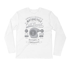 Load image into Gallery viewer, Watchill’n ‘Full Speed’ Premium Long Sleeve Fitted Crew (Grey) - Watchill&#39;n