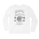 Watchill’n ‘Full Speed’ Premium Long Sleeve Fitted Crew (Grey) - Watchill'n