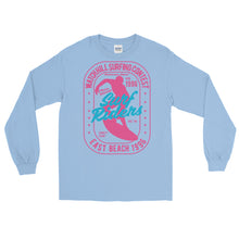 Load image into Gallery viewer, Watchill&#39;n &#39;Surf Rider&#39; - Long-Sleeve T-Shirt (Pink) - Watchill&#39;n