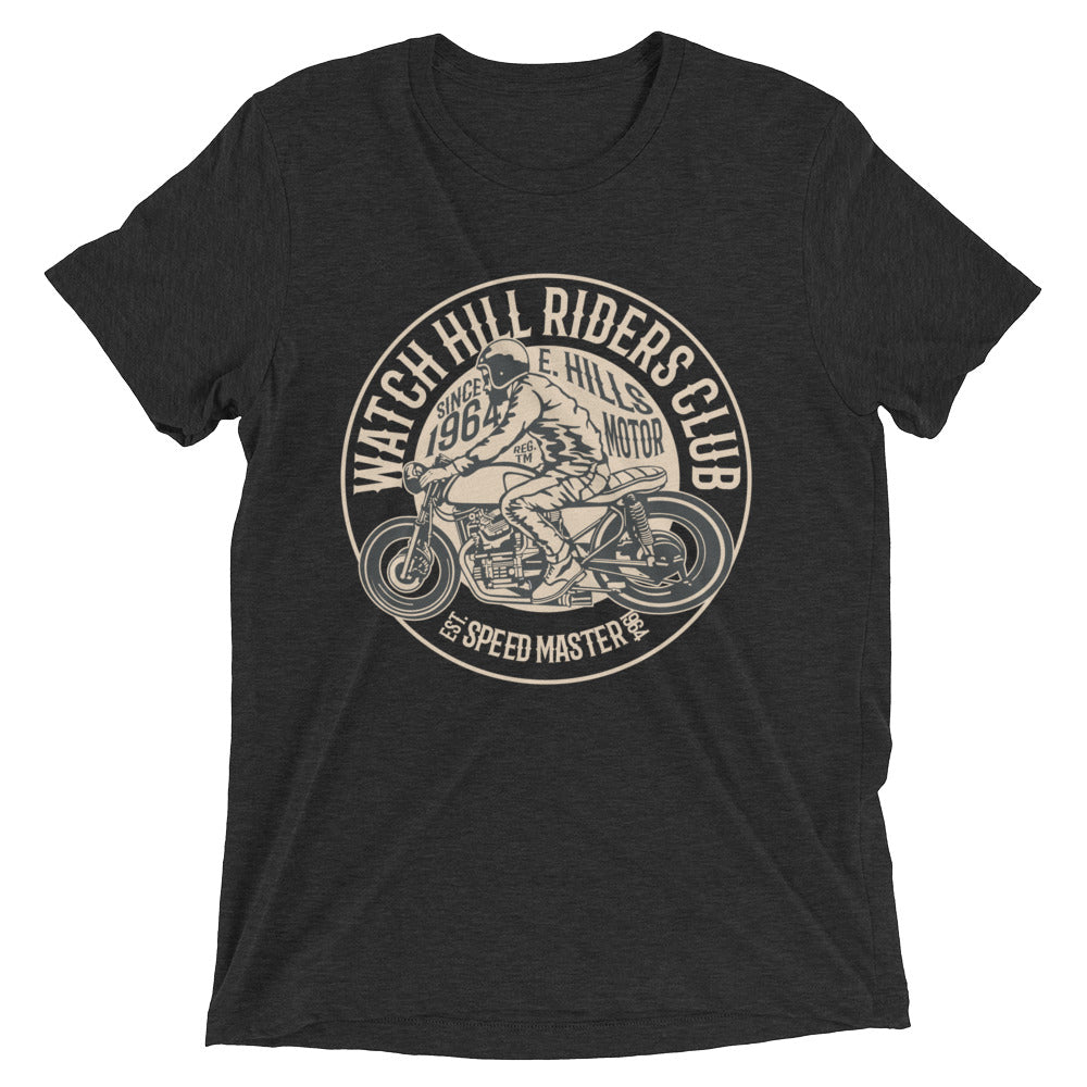 Watchill’n ‘Riders Club’ Unisex Short sleeve t-shirt (Tan) - Watchill'n