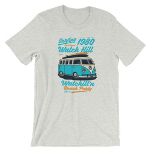 Watchill'n 'Beach Party' - Short-Sleeve Unisex T-Shirt (Turquoise) - Watchill'n