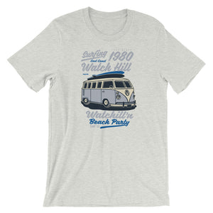 Watchill'n 'Beach Party' - Short-Sleeve Unisex T-Shirt (Lavender) - Watchill'n