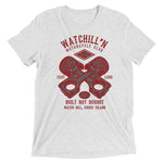 Watchill’n ‘Built Not Bought’ Unisex Short sleeve t-shirt (Red) - Watchill'n