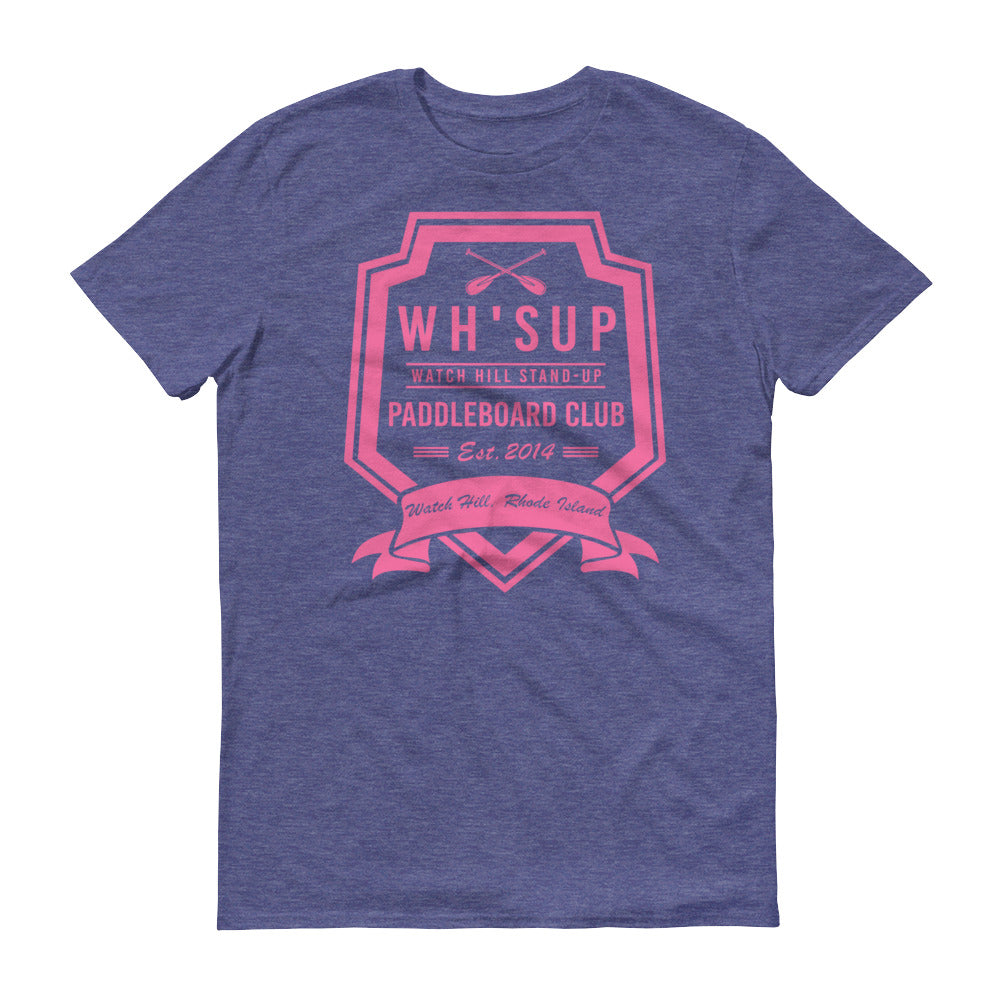 Watchill'n 'Paddle Board Club #2' - Short-Sleeve Unisex T-Shirt (Pink) - Watchill'n