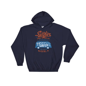 Watchill'n 'Team Surfer' - Hoodie (Blue/Red) - Watchill'n