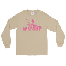 Load image into Gallery viewer, Watchill&#39;n &#39;WH-SUP Paddle Boarding&#39; - Long-Sleeve T-Shirt (Pink) - Watchill&#39;n