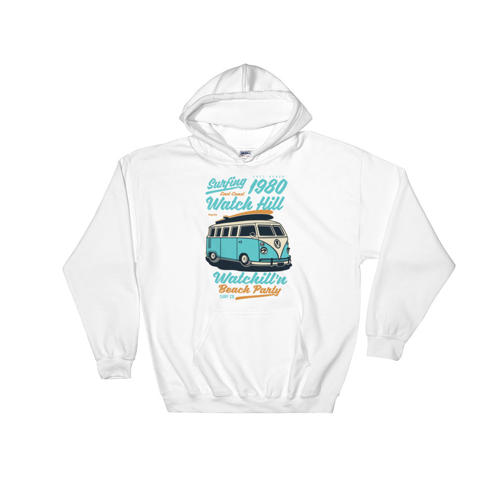 Watchill'n 'Beach Party' - Hoodie (Turquoise) - Watchill'n