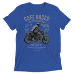 Watchill’n ‘Cafe Racer’ Unisex Short sleeve t-shirt (Grey/Black) - Watchill'n