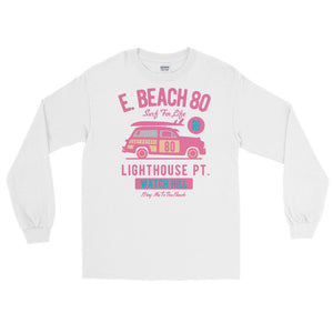 Watchill'n 'Beach Buggy' - Long-Sleeve T-Shirt (Pink) - Watchill'n