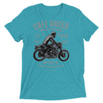 Watchill’n ‘Cafe Racer’ Unisex Short sleeve t-shirt (Grey/Black) - Watchill'n